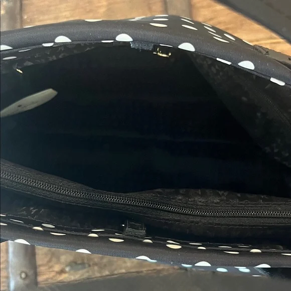 Kate Spade Black and White Polka Dot Shoulder Bag - Picture 5 of 8